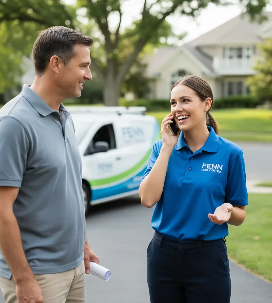 Fenn Pest Control customer support in Alma